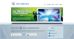 Desktop Screenshot of con.cept.me